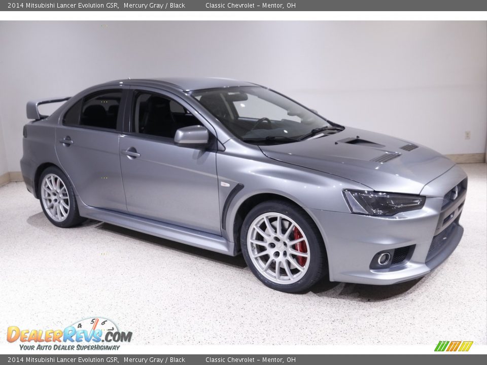 Mercury Gray 2014 Mitsubishi Lancer Evolution GSR Photo #1