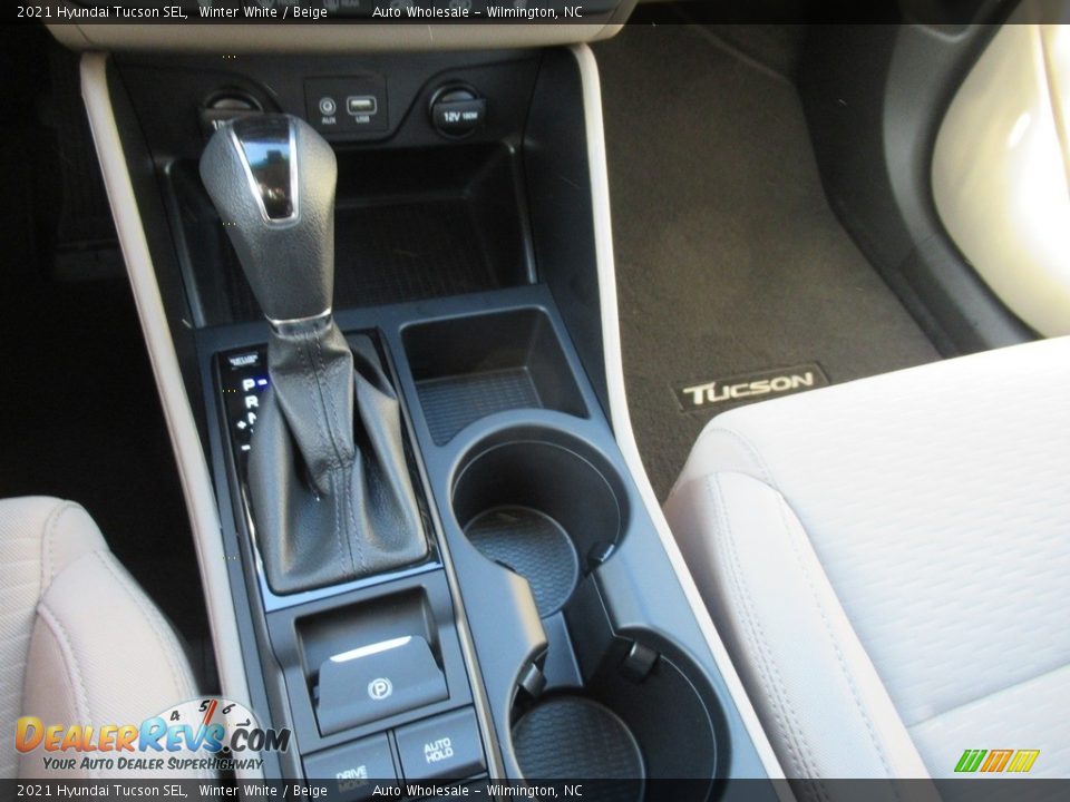 2021 Hyundai Tucson SEL Winter White / Beige Photo #19