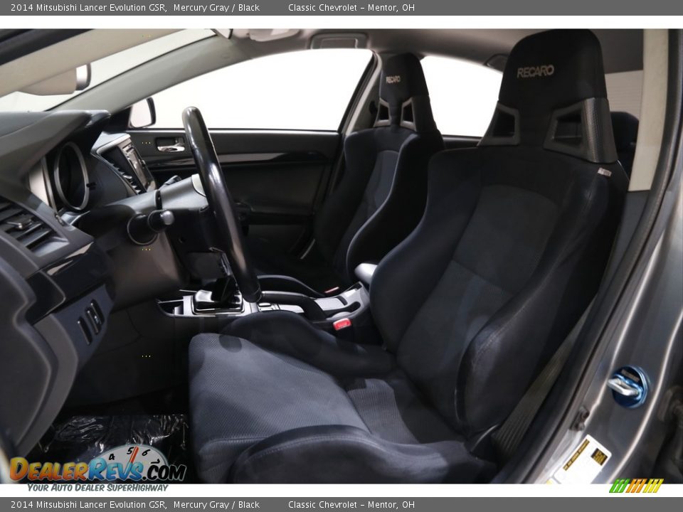 Front Seat of 2014 Mitsubishi Lancer Evolution GSR Photo #5