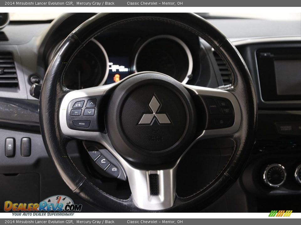 2014 Mitsubishi Lancer Evolution GSR Steering Wheel Photo #7