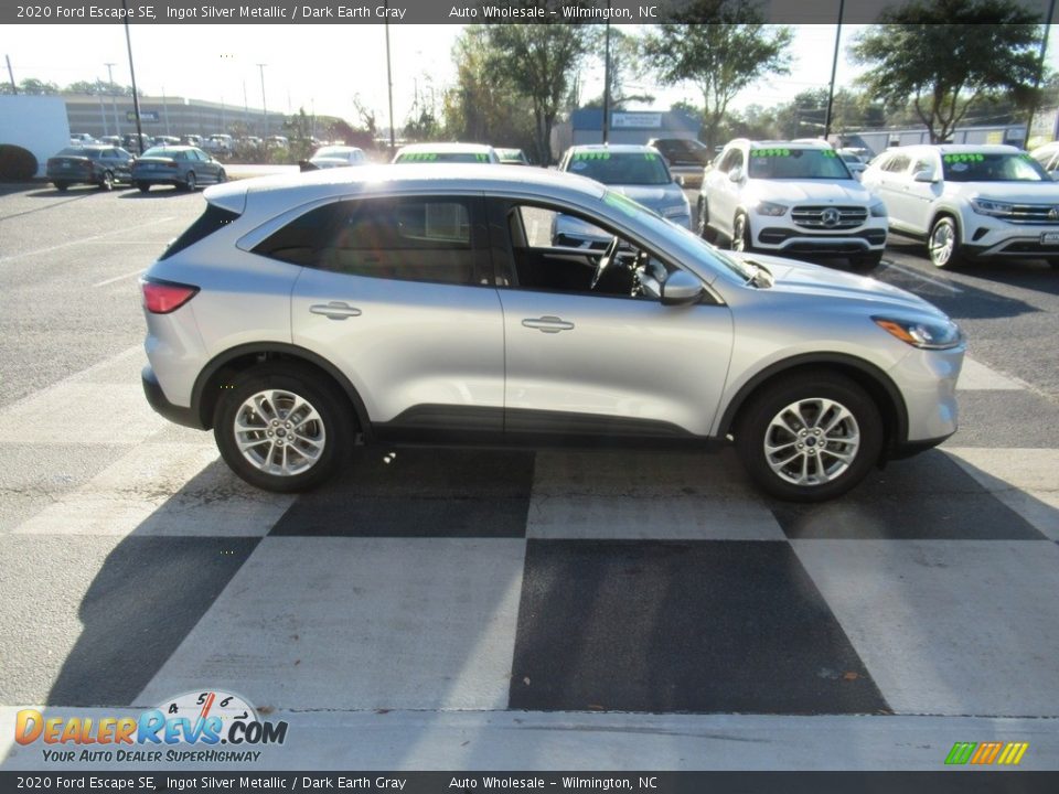 2020 Ford Escape SE Ingot Silver Metallic / Dark Earth Gray Photo #3