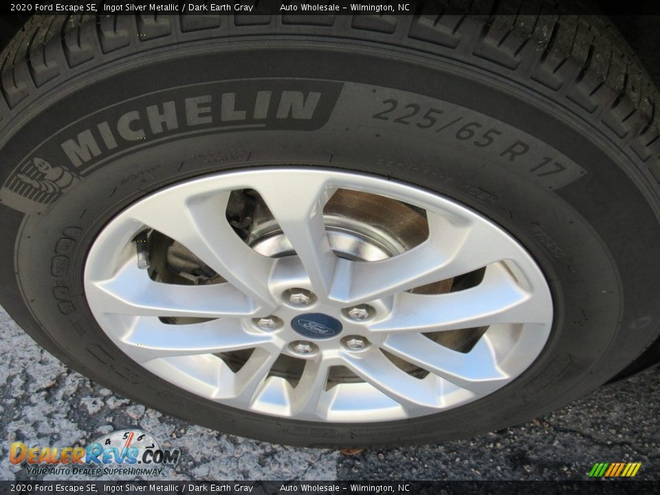 2020 Ford Escape SE Ingot Silver Metallic / Dark Earth Gray Photo #7