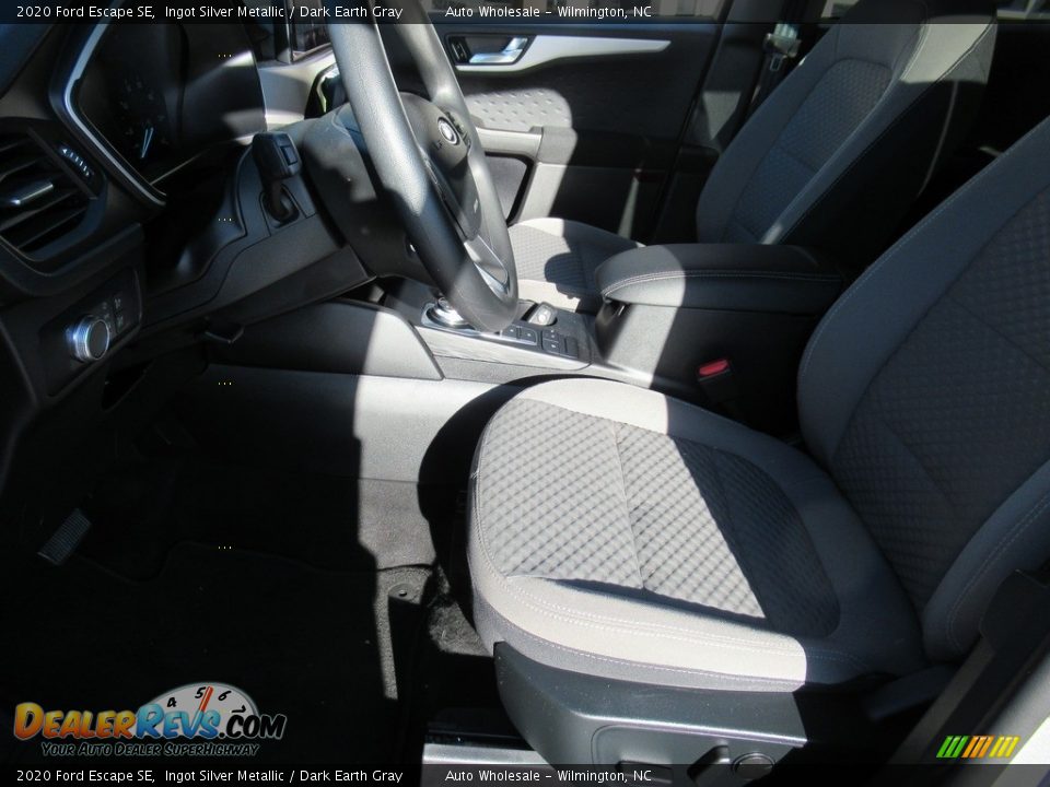 2020 Ford Escape SE Ingot Silver Metallic / Dark Earth Gray Photo #11
