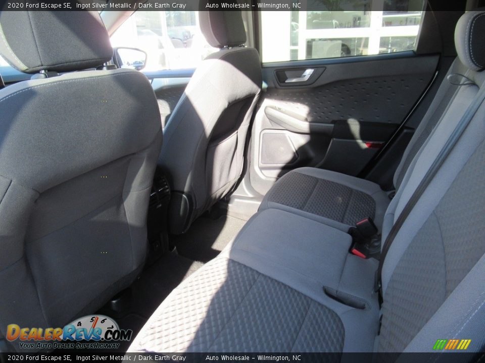 2020 Ford Escape SE Ingot Silver Metallic / Dark Earth Gray Photo #12