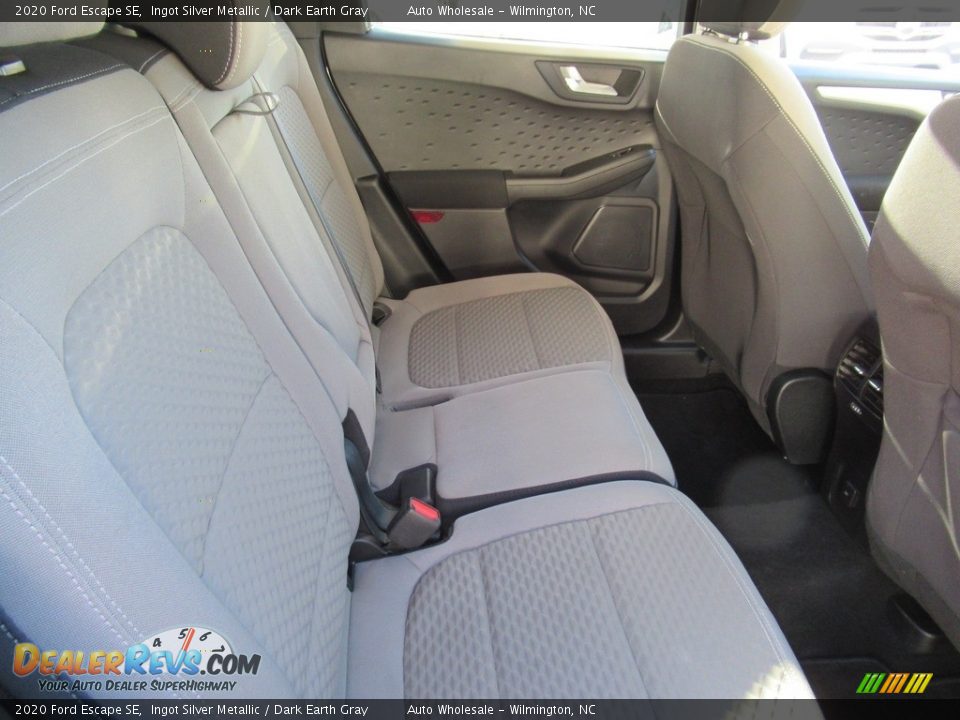 2020 Ford Escape SE Ingot Silver Metallic / Dark Earth Gray Photo #14