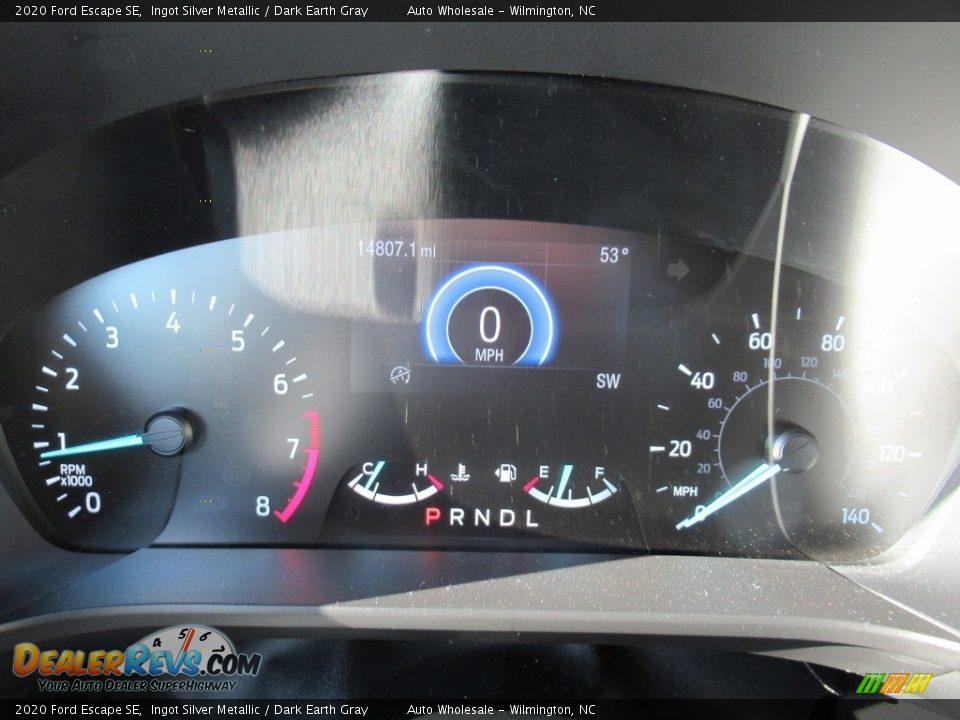 2020 Ford Escape SE Ingot Silver Metallic / Dark Earth Gray Photo #16