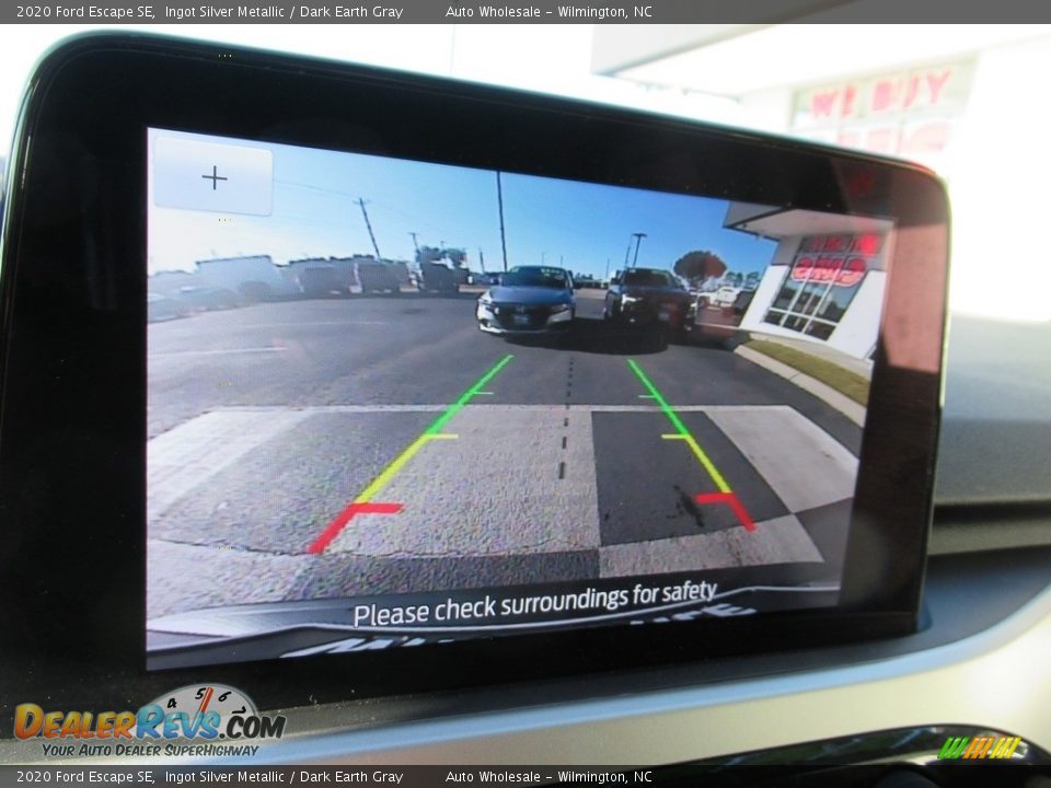 2020 Ford Escape SE Ingot Silver Metallic / Dark Earth Gray Photo #18