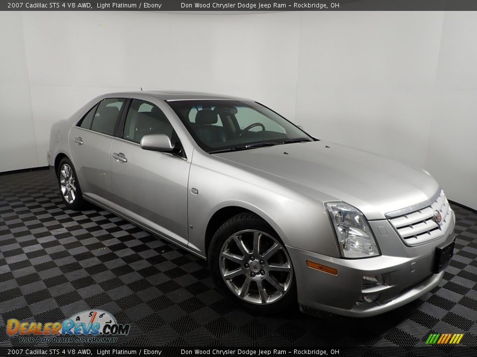 2007 Cadillac STS 4 V8 AWD Light Platinum / Ebony Photo #3