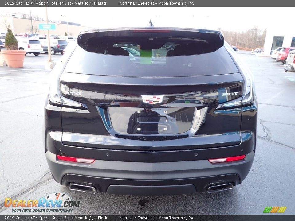 2019 Cadillac XT4 Sport Stellar Black Metallic / Jet Black Photo #6