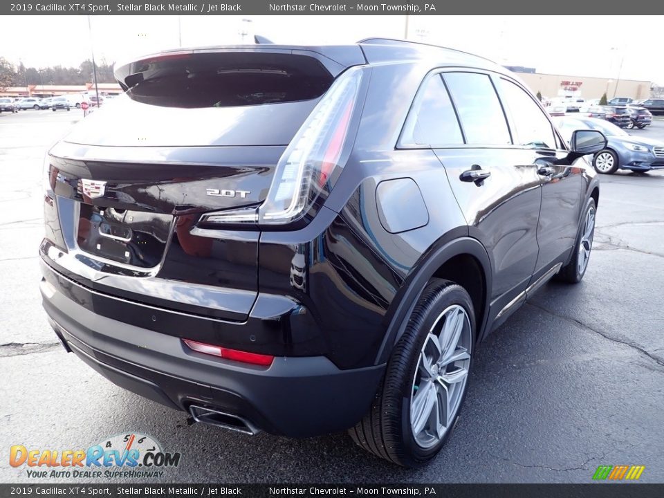 2019 Cadillac XT4 Sport Stellar Black Metallic / Jet Black Photo #8