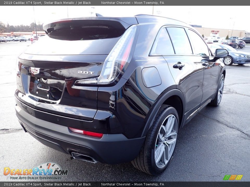 2019 Cadillac XT4 Sport Stellar Black Metallic / Jet Black Photo #8