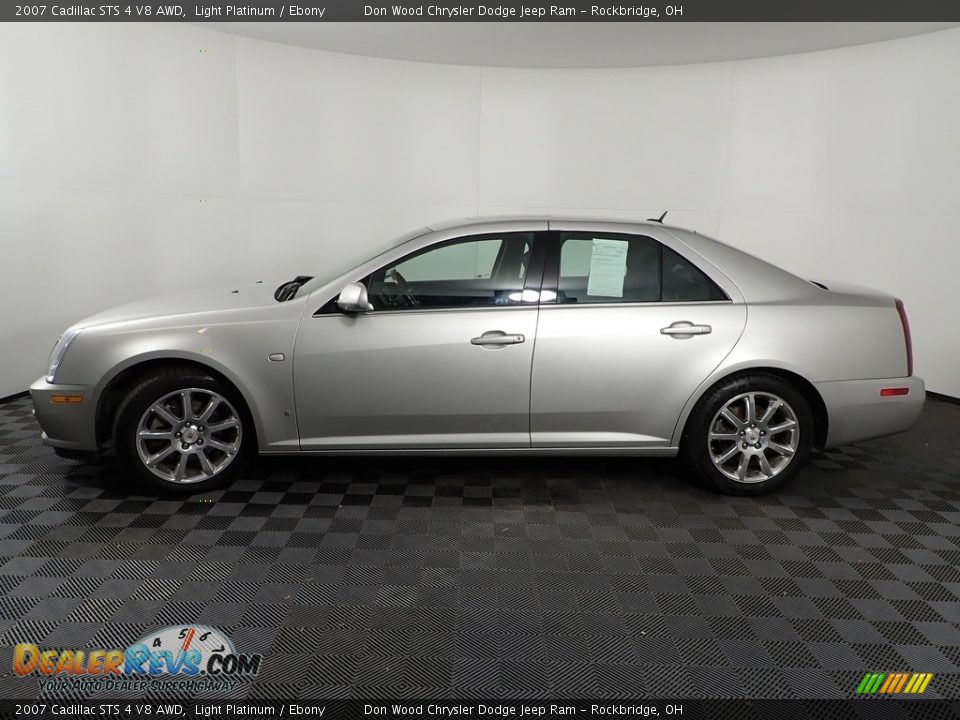 2007 Cadillac STS 4 V8 AWD Light Platinum / Ebony Photo #9