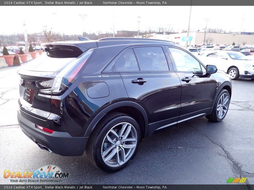 2019 Cadillac XT4 Sport Stellar Black Metallic / Jet Black Photo #9