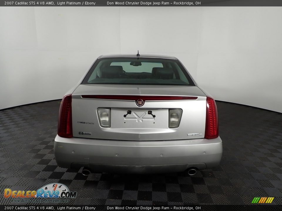 2007 Cadillac STS 4 V8 AWD Light Platinum / Ebony Photo #11