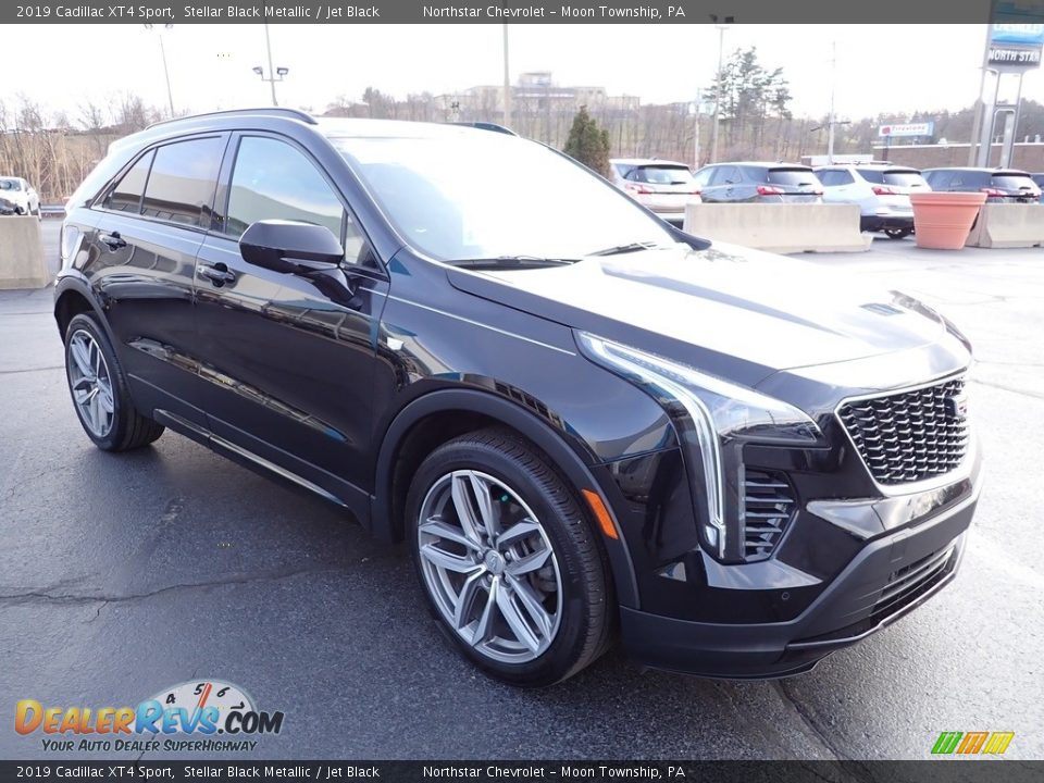 2019 Cadillac XT4 Sport Stellar Black Metallic / Jet Black Photo #11