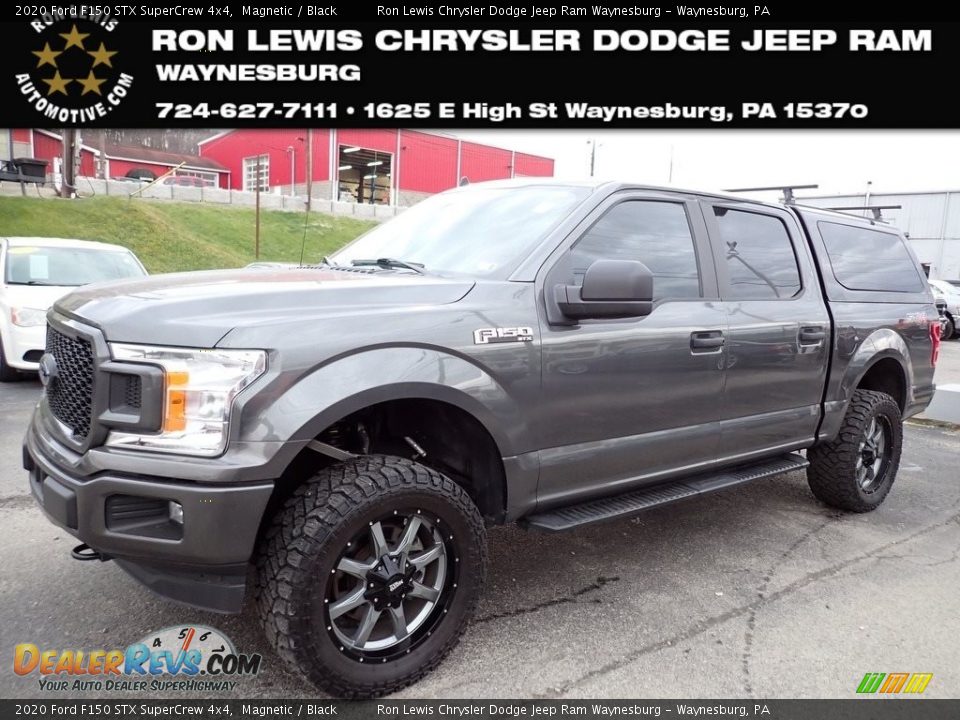 2020 Ford F150 STX SuperCrew 4x4 Magnetic / Black Photo #1