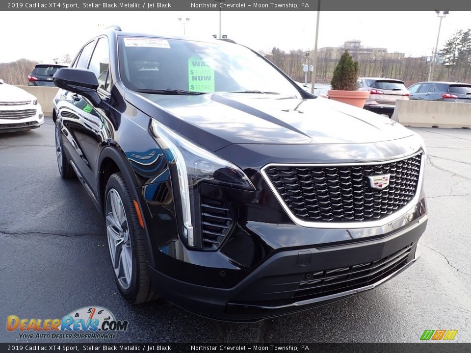 2019 Cadillac XT4 Sport Stellar Black Metallic / Jet Black Photo #12