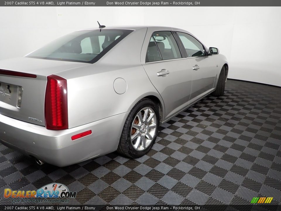 2007 Cadillac STS 4 V8 AWD Light Platinum / Ebony Photo #14