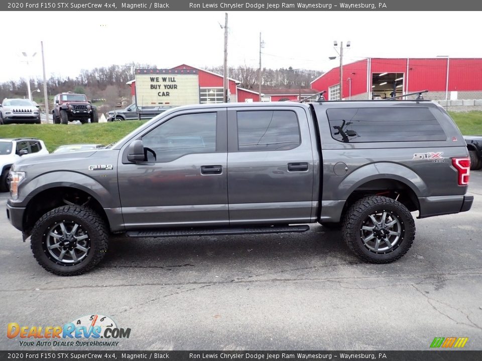 2020 Ford F150 STX SuperCrew 4x4 Magnetic / Black Photo #2