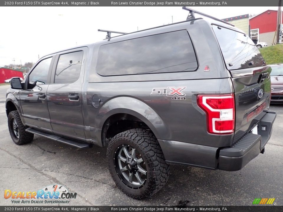 2020 Ford F150 STX SuperCrew 4x4 Magnetic / Black Photo #3