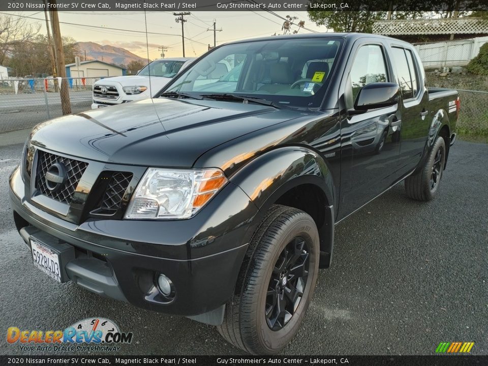 2020 Nissan Frontier SV Crew Cab Magnetic Black Pearl / Steel Photo #3