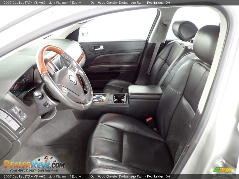 2007 Cadillac STS 4 V8 AWD Light Platinum / Ebony Photo #18