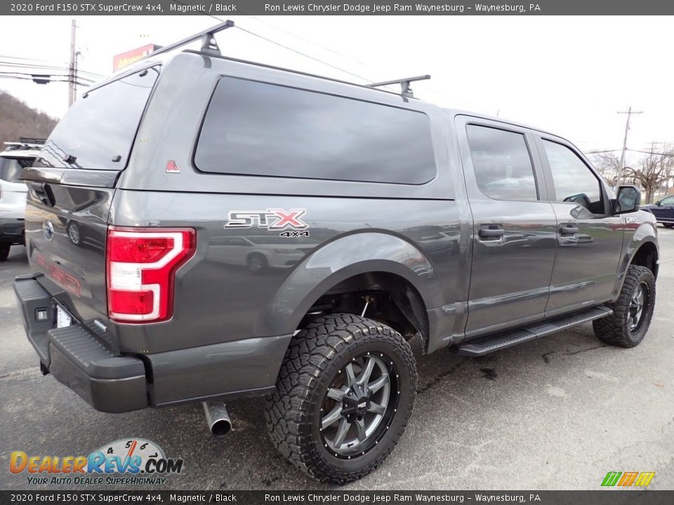2020 Ford F150 STX SuperCrew 4x4 Magnetic / Black Photo #6