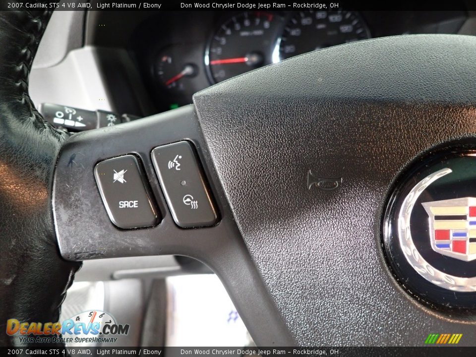 2007 Cadillac STS 4 V8 AWD Light Platinum / Ebony Photo #20