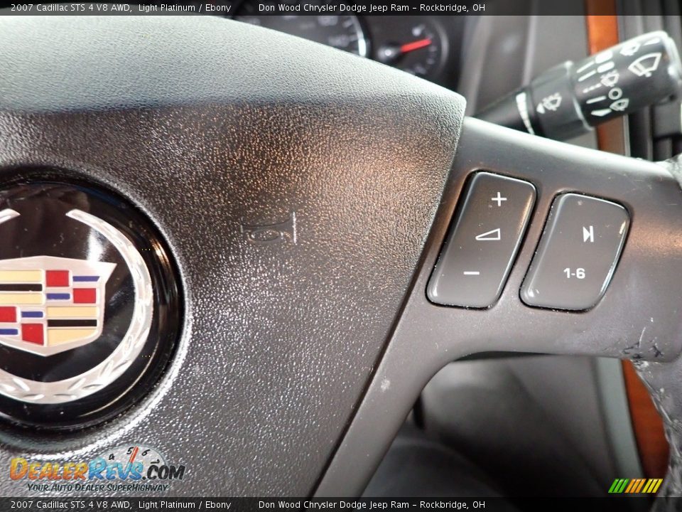2007 Cadillac STS 4 V8 AWD Light Platinum / Ebony Photo #21