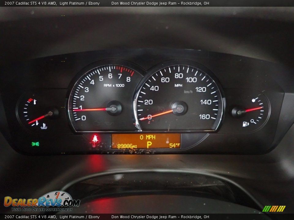 2007 Cadillac STS 4 V8 AWD Light Platinum / Ebony Photo #22