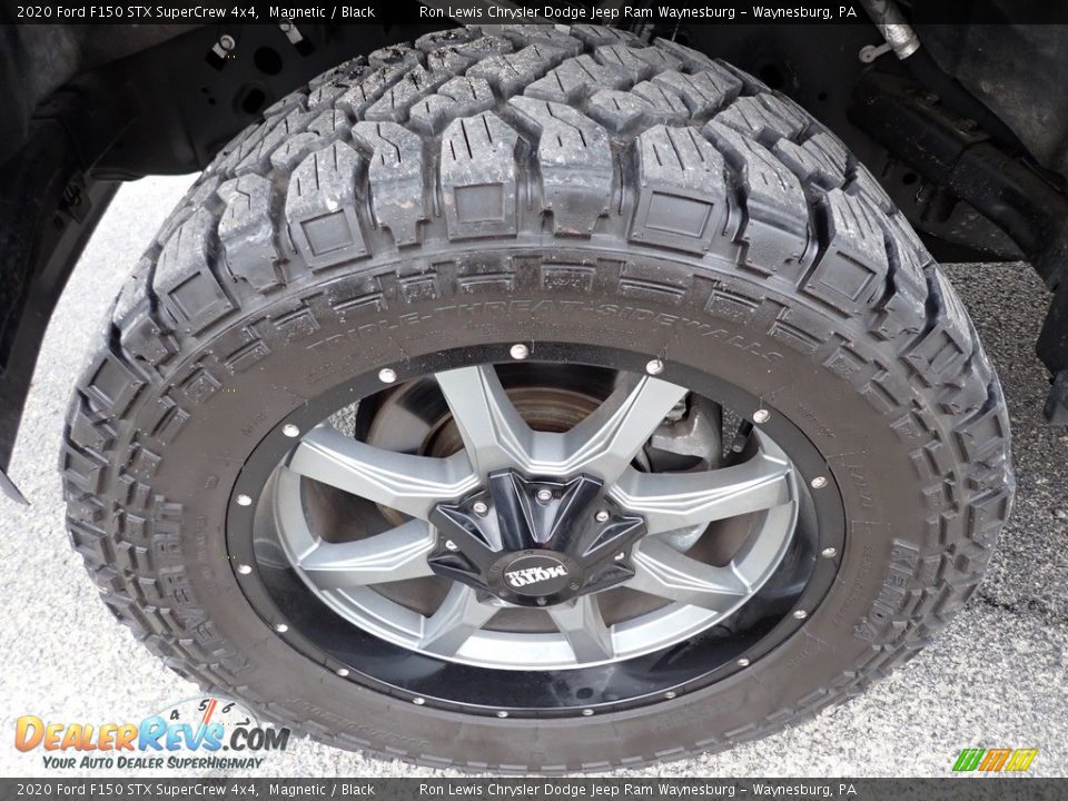 2020 Ford F150 STX SuperCrew 4x4 Magnetic / Black Photo #10