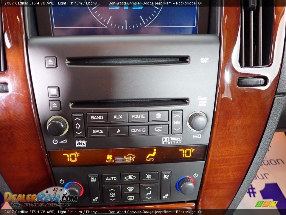 2007 Cadillac STS 4 V8 AWD Light Platinum / Ebony Photo #24