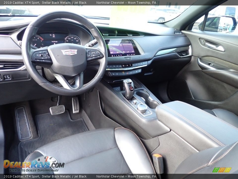 Jet Black Interior - 2019 Cadillac XT4 Sport Photo #22