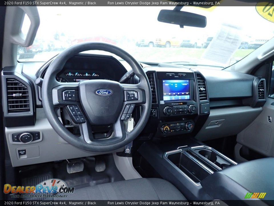 2020 Ford F150 STX SuperCrew 4x4 Magnetic / Black Photo #13
