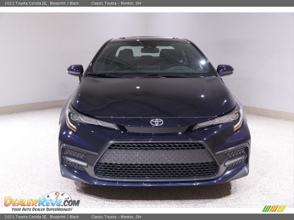 2021 Toyota Corolla SE Blueprint / Black Photo #2