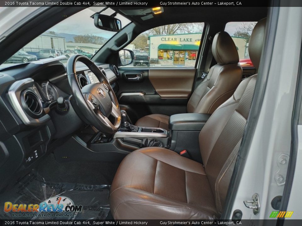 Limited Hickory Interior - 2016 Toyota Tacoma Limited Double Cab 4x4 Photo #4