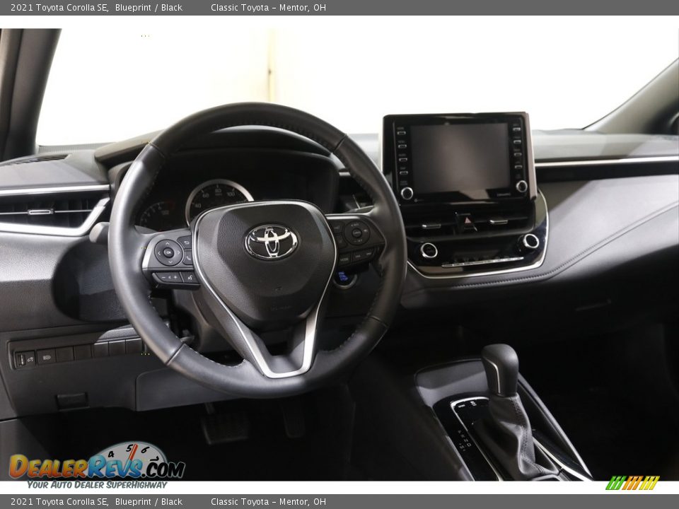 2021 Toyota Corolla SE Blueprint / Black Photo #6