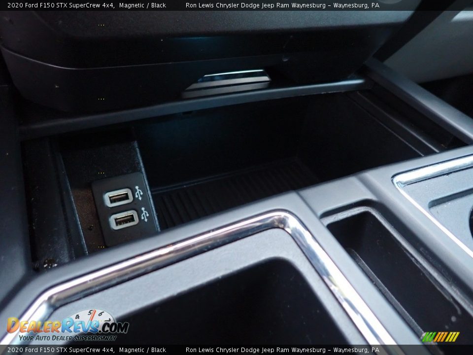 2020 Ford F150 STX SuperCrew 4x4 Magnetic / Black Photo #17