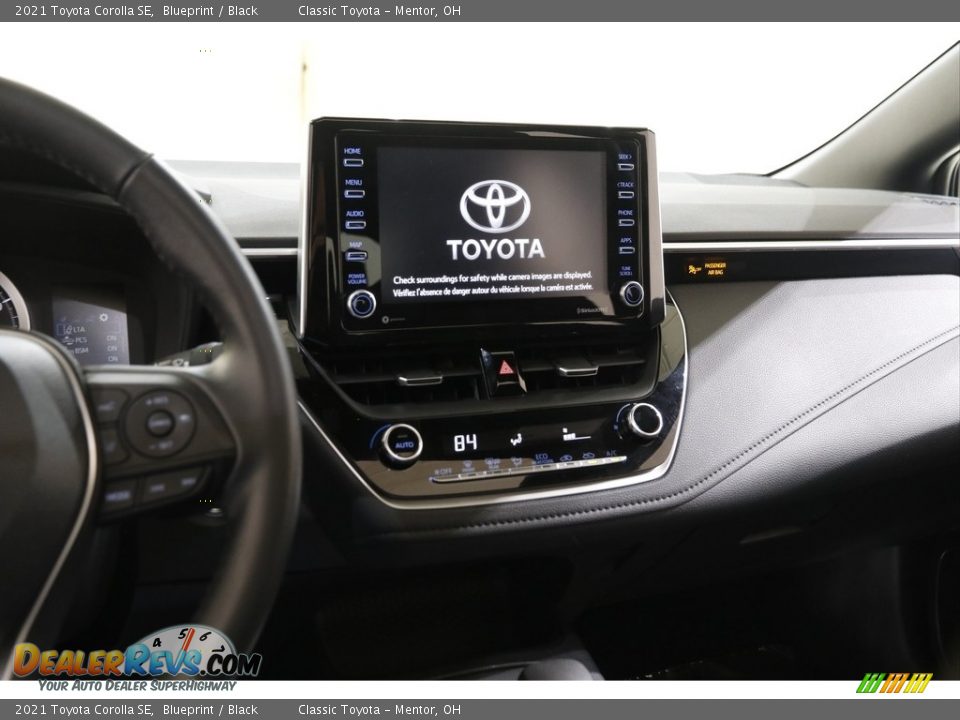 2021 Toyota Corolla SE Blueprint / Black Photo #9