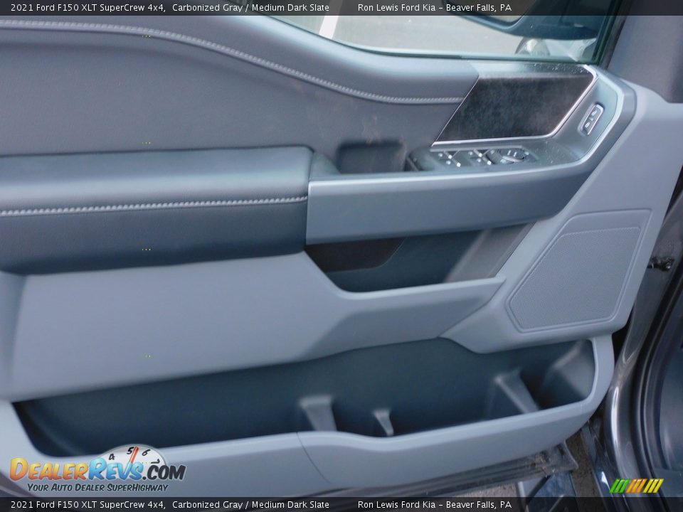 2021 Ford F150 XLT SuperCrew 4x4 Carbonized Gray / Medium Dark Slate Photo #14