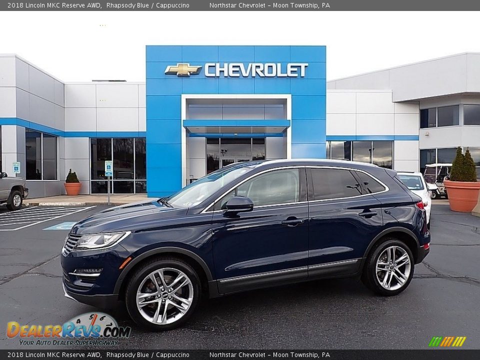 Front 3/4 View of 2018 Lincoln MKC Reserve AWD Photo #1