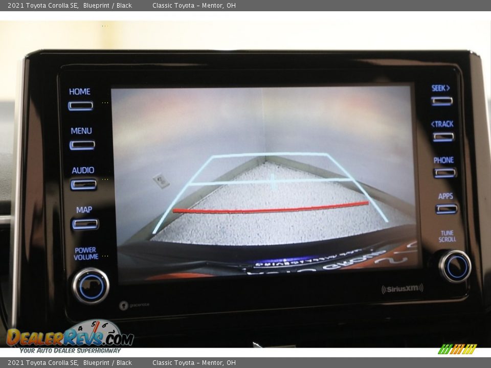 2021 Toyota Corolla SE Blueprint / Black Photo #11
