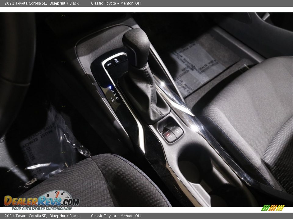 2021 Toyota Corolla SE Blueprint / Black Photo #12