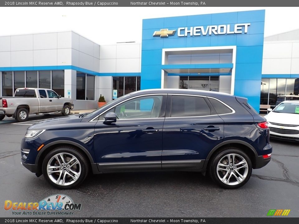 Rhapsody Blue 2018 Lincoln MKC Reserve AWD Photo #3