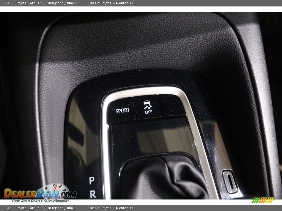 2021 Toyota Corolla SE Blueprint / Black Photo #13