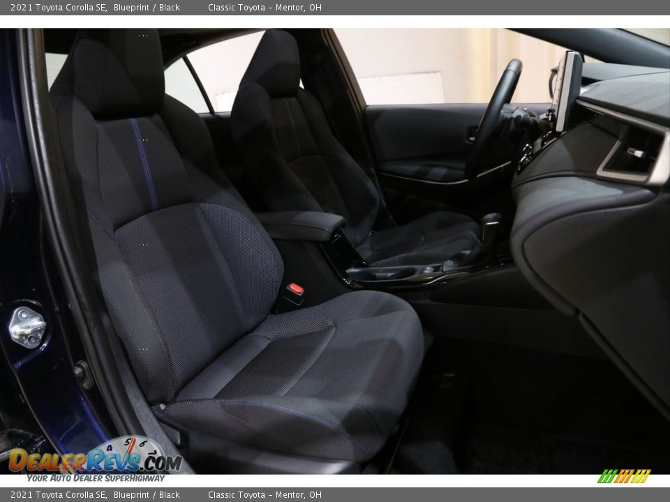 2021 Toyota Corolla SE Blueprint / Black Photo #14