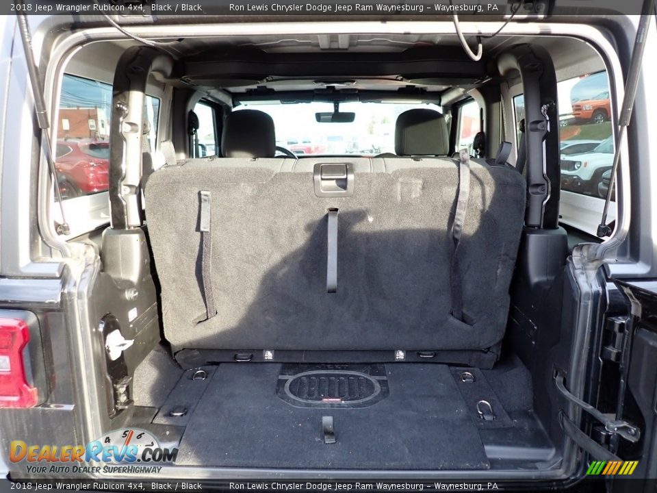 2018 Jeep Wrangler Rubicon 4x4 Black / Black Photo #5