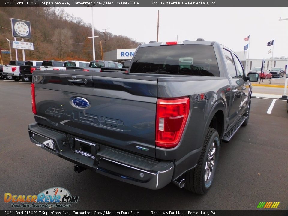 2021 Ford F150 XLT SuperCrew 4x4 Carbonized Gray / Medium Dark Slate Photo #2