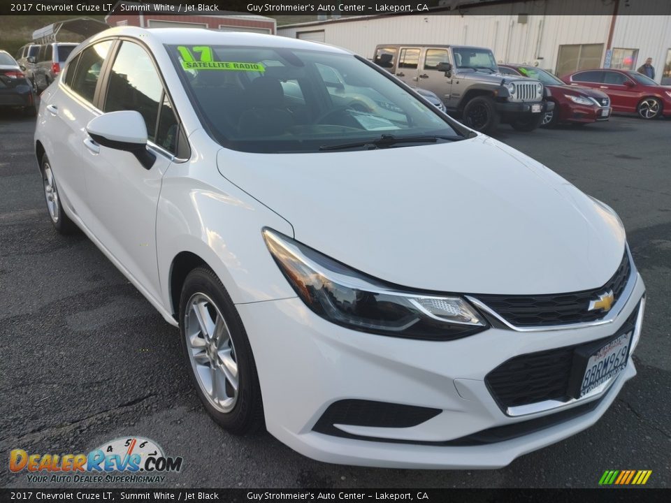 2017 Chevrolet Cruze LT Summit White / Jet Black Photo #1