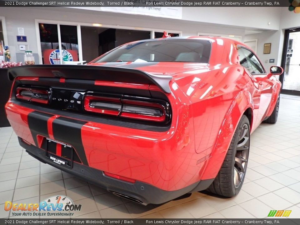 2021 Dodge Challenger SRT Hellcat Redeye Widebody Torred / Black Photo #4